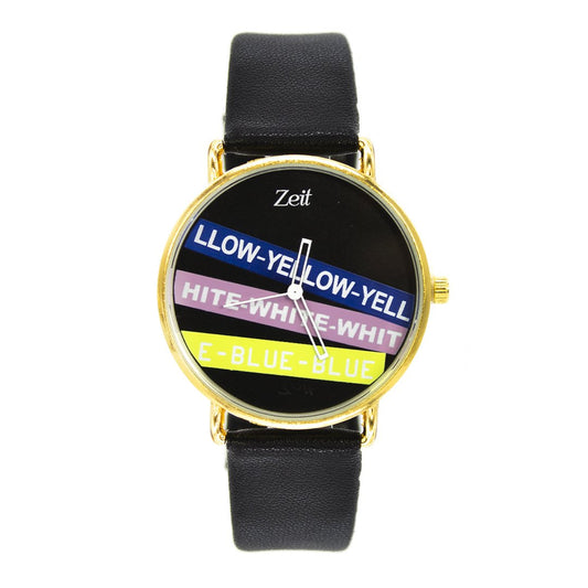 Reloj Zeit 18551 Unisex Tactopiel Negro