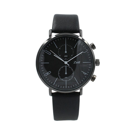 Reloj Zeit Análogo Hombre Tactopiel Negro - CB00018890