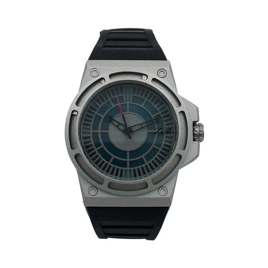 Reloj Zeit Análogo Hombre Caucho Negro - CB00018895