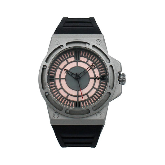 Reloj Zeit Análogo Hombre Caucho Negro - CB00018897