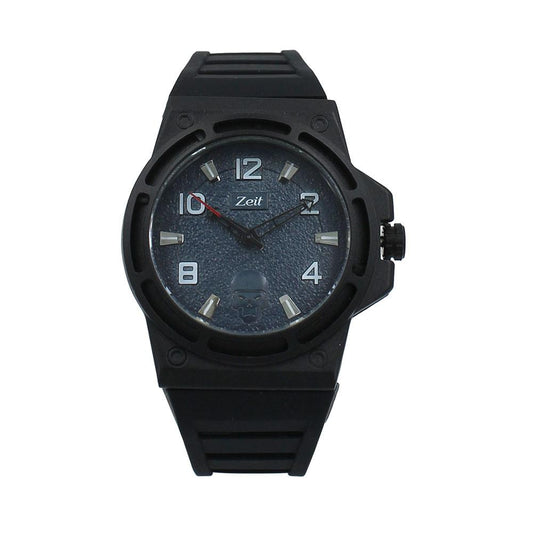 Reloj Zeit Análogo Hombre Caucho Negro - CB00018899