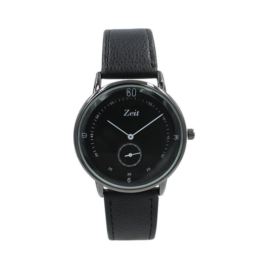 Reloj Zeit Análogo Hombre Tactopiel Negro - CB00018925