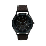 Reloj Zeit Análogo Hombre Tela Café  - CB00019065