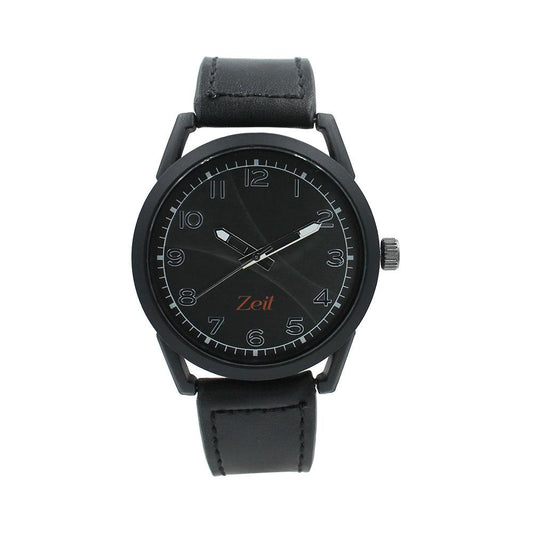 Reloj Zeit Análogo Hombre Tactopiel Negro - CB00019089