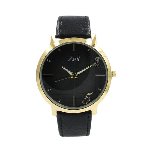 Reloj Zeit Análogo Hombre Tactopiel Negro - CB00019132