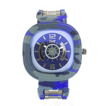 Reloj Zeit para Hombre de Silicón print militar azul 19330