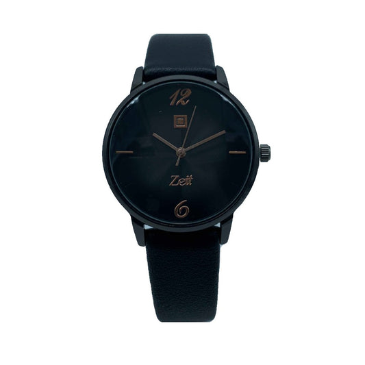 Reloj Dama Tactopiel Negro Caja-CB00019639