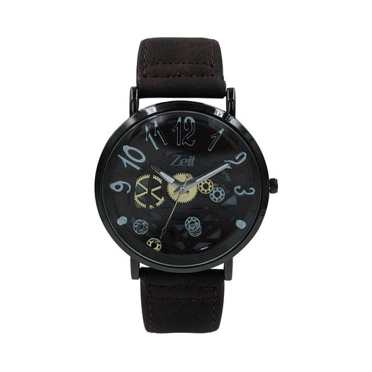 Reloj Zeit Hombre Tactopiel Café  Caja Negra - CB00020040