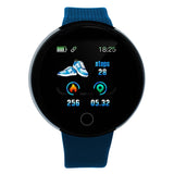 Reloj Zeit smartwatch circular correa azul 20401