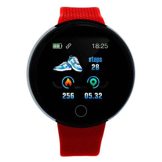 Reloj Zeit smartwatch circular correa roja 20401