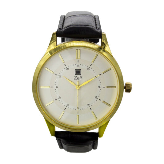 Reloj Zeit de Hombre tipo Análogo extensible Tactopiel color Café