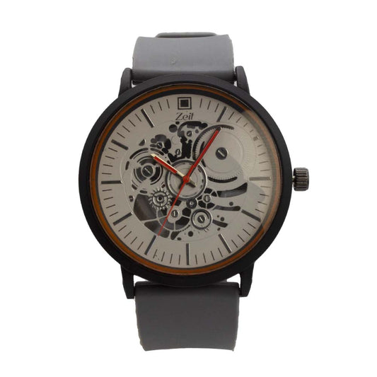 Reloj Zeit de Hombre tipo Análogo extensible Tactopiel color Gris