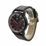 Reloj Zeit de Hombre tipo Análogo extensible Tactopiel color  Negro/indicadores Rojos