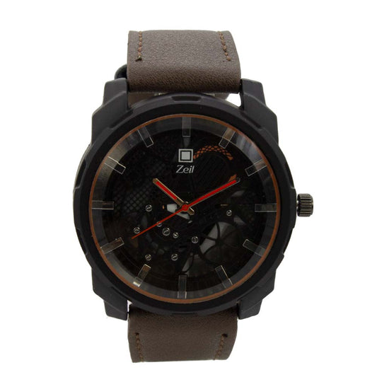 Reloj Zeit de Hombre tipo Análogo extensible Tactopiel color Camello