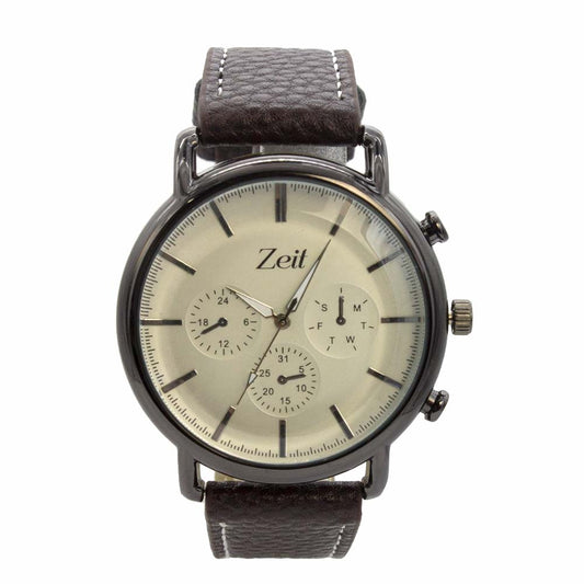 Reloj Zeit de Hombre tipo Análogo extensible Tactopiel con Indicadores