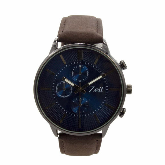 Reloj Zeit de Hombre tipo Análogo extensible Tactopiel color Azul