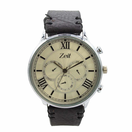 Reloj Zeit de Hombre tipo Análogo extensible Tactopiel números romanos