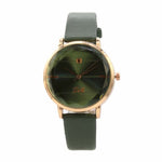 Reloj Zeit Mujer Analogo Verde musgo Rosa Dorado/Oro