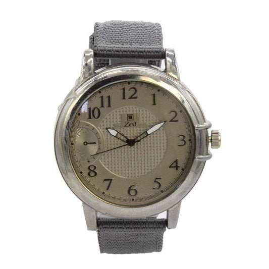 Reloj Zeit Hombre Analogo Gris Plateado/Silver Gris