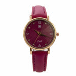 Reloj Zeit Mujer Análogo rojo Dorado rojo