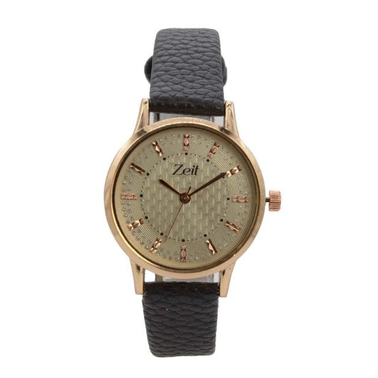 Reloj Zeit Mujer Analogo Negro Rosa dorado/oro rosa beige