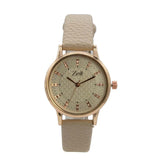 Reloj Zeit Mujer Analogo Negro Rosa dorado/oro rosa beige