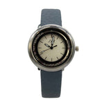 Reloj Zeit Mujer Análogo Azul oscuro Plateado/Silver Blanco