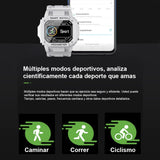 Reloj Smartwatch Nu Nordic contra el agua camuflado gris 20903