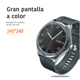 Reloj Smartwatch Nu Nordic Sport Pantalla HD Plata 17229