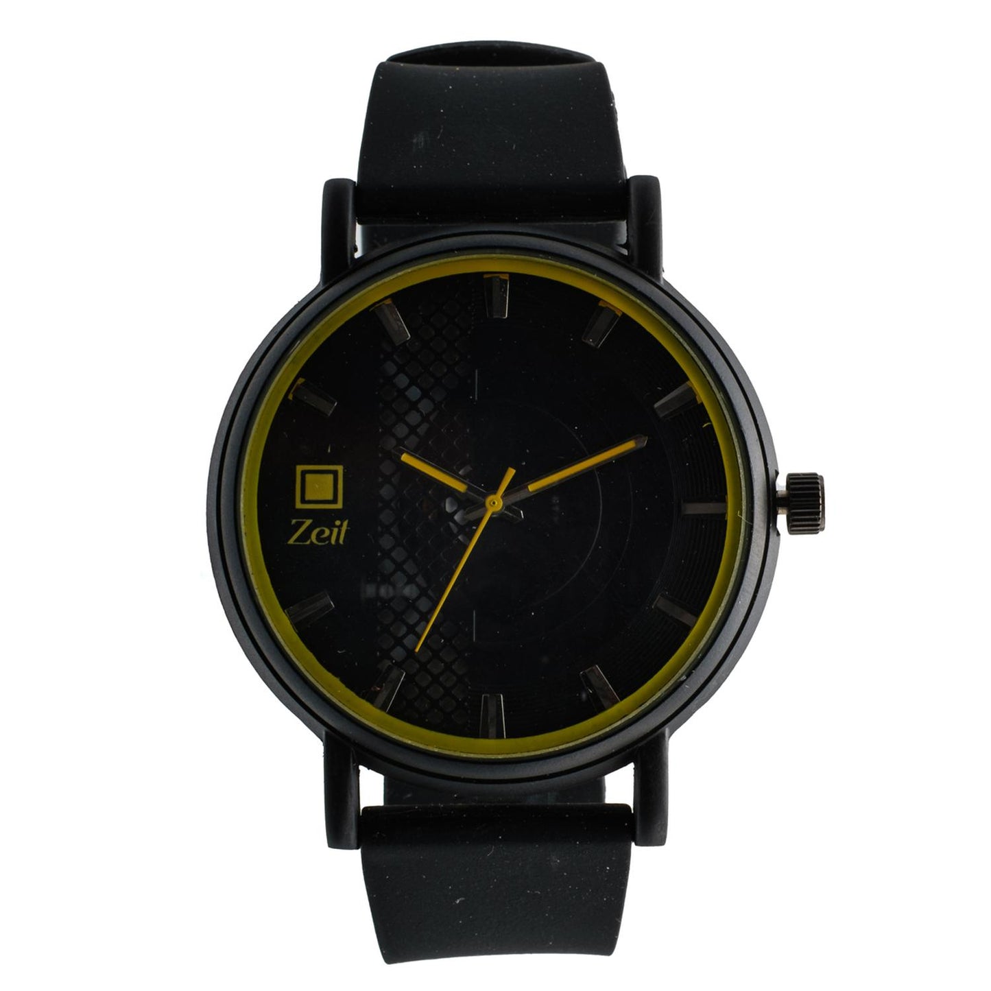 Reloj Análogo Zeit Caballero Casual Correa Silicón Textura