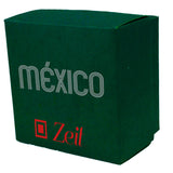 Reloj Zeit para Hombre Silicón Verde fondo México con estuche incluido.