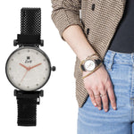 Reloj Análogo Zeit Casual Mujer Mesh