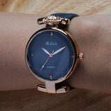 Reloj Análogo Zeit Dama Casual Tacto Piel Elegante