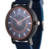 Reloj Análogo Zeit Caballero Correa Silicón Textura Casual